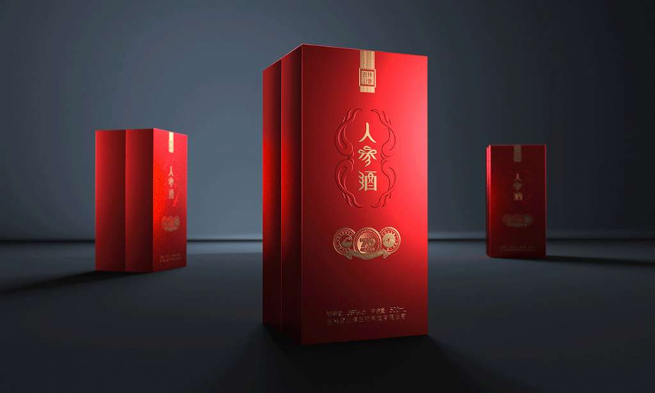人参酒包装，梵顿设计