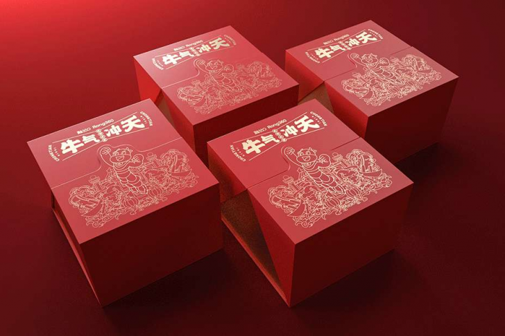 新年礼盒包装设计