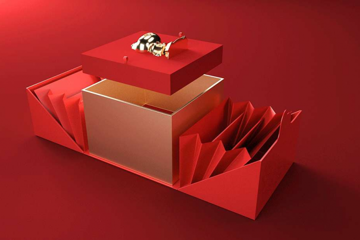 新年礼盒包装设计