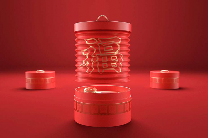 新年礼盒包装设计