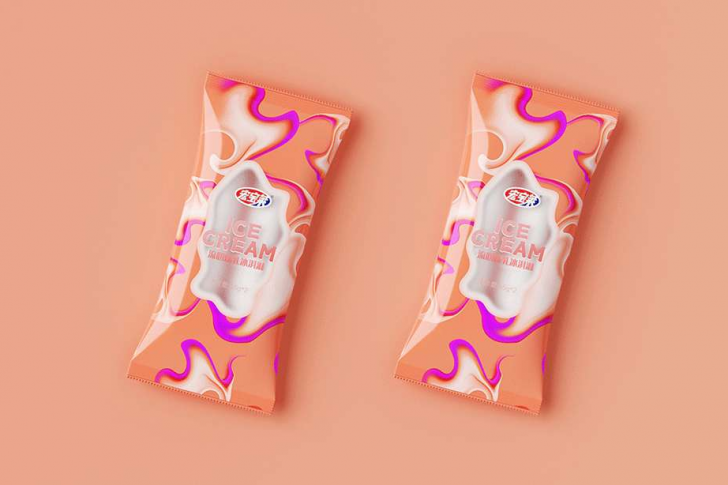 冰淇淋包装设计，梵顿设计