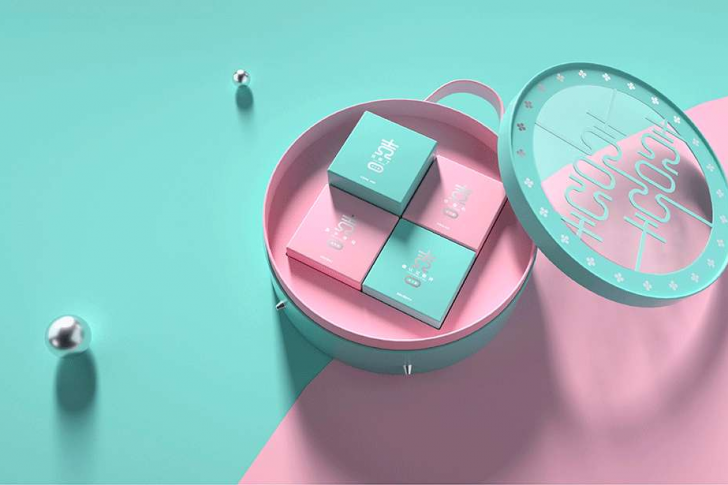 月饼包装设计，中秋包装