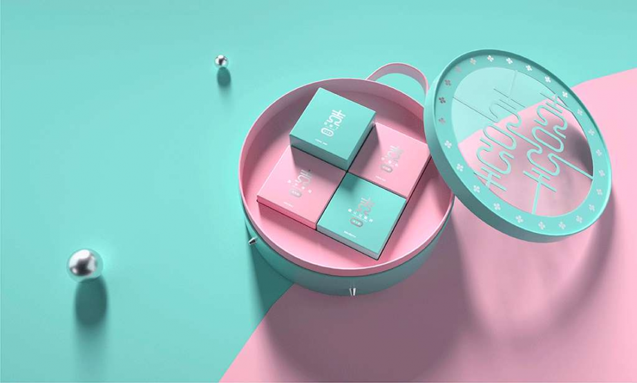 月饼包装设计，中秋包装