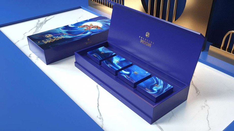 月饼包装设计，中秋礼盒