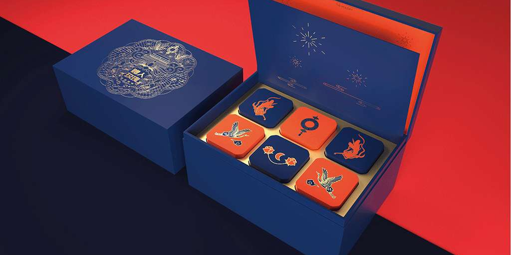 月饼包装设计，梵顿设计