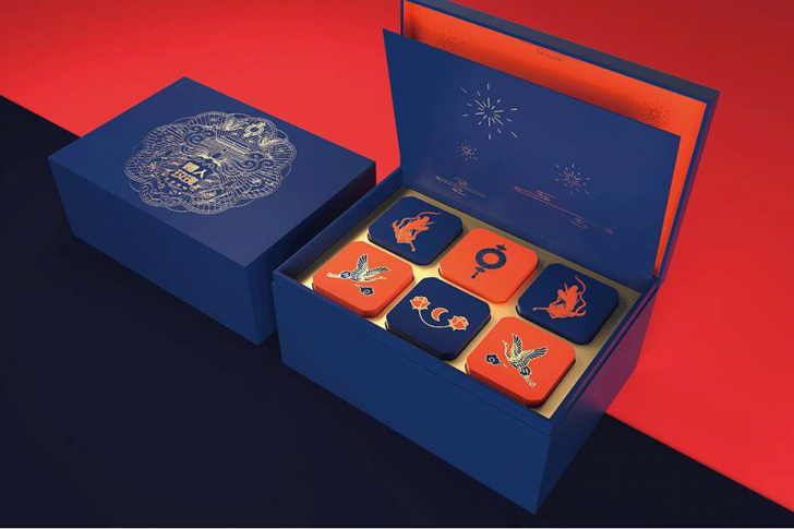 月饼包装设计，梵顿设计