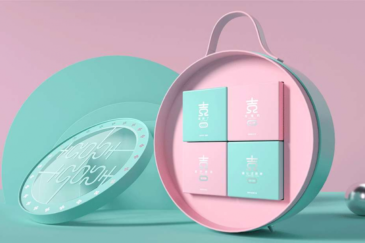 月饼包装设计，中秋包装