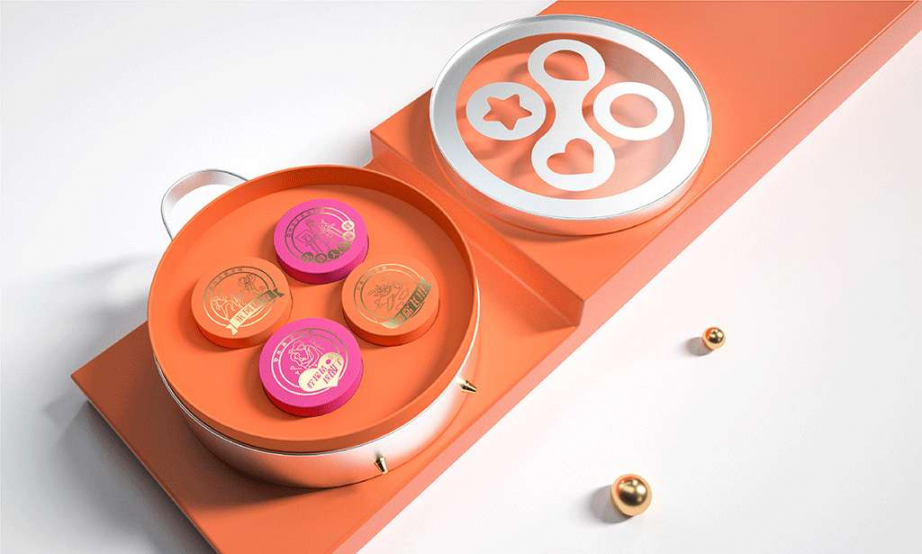 月饼包装设计，中秋包装