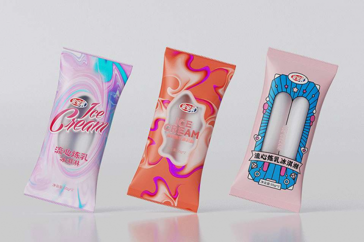 冰淇淋包装设计，梵顿设计