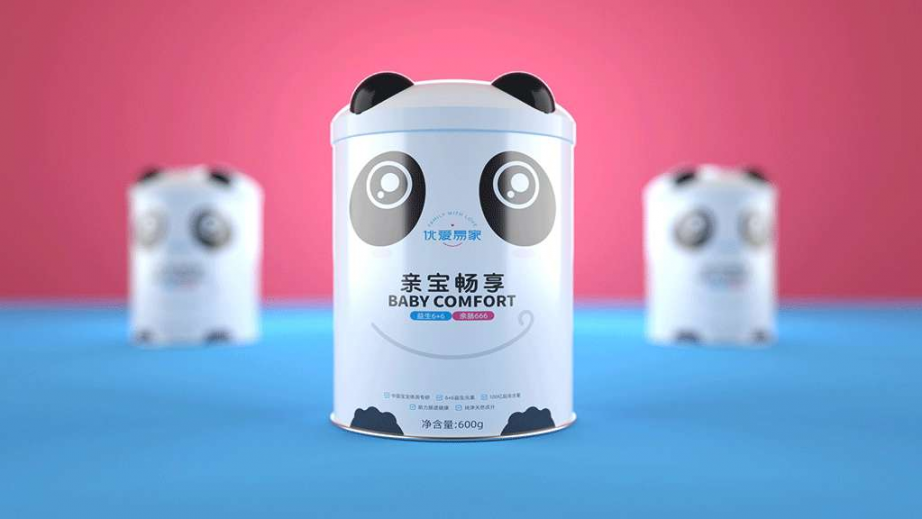 奶粉包装，包装设计